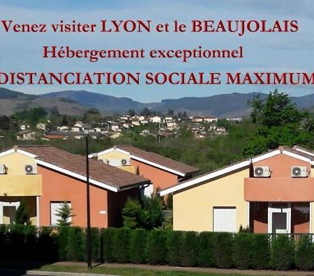 Отель Au Beaujolais Saint Jean Бельвиль-сюр-Саон Экстерьер фото